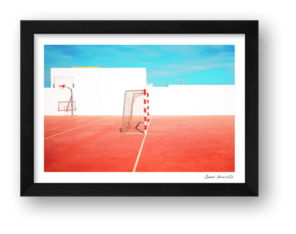 Goal — framed