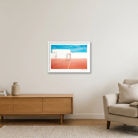 Goal — 59×42cm, 23×17" White Frame