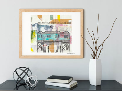 Bascule Bridge, Liverpool