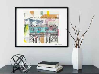 Bascule Bridge, Liverpool