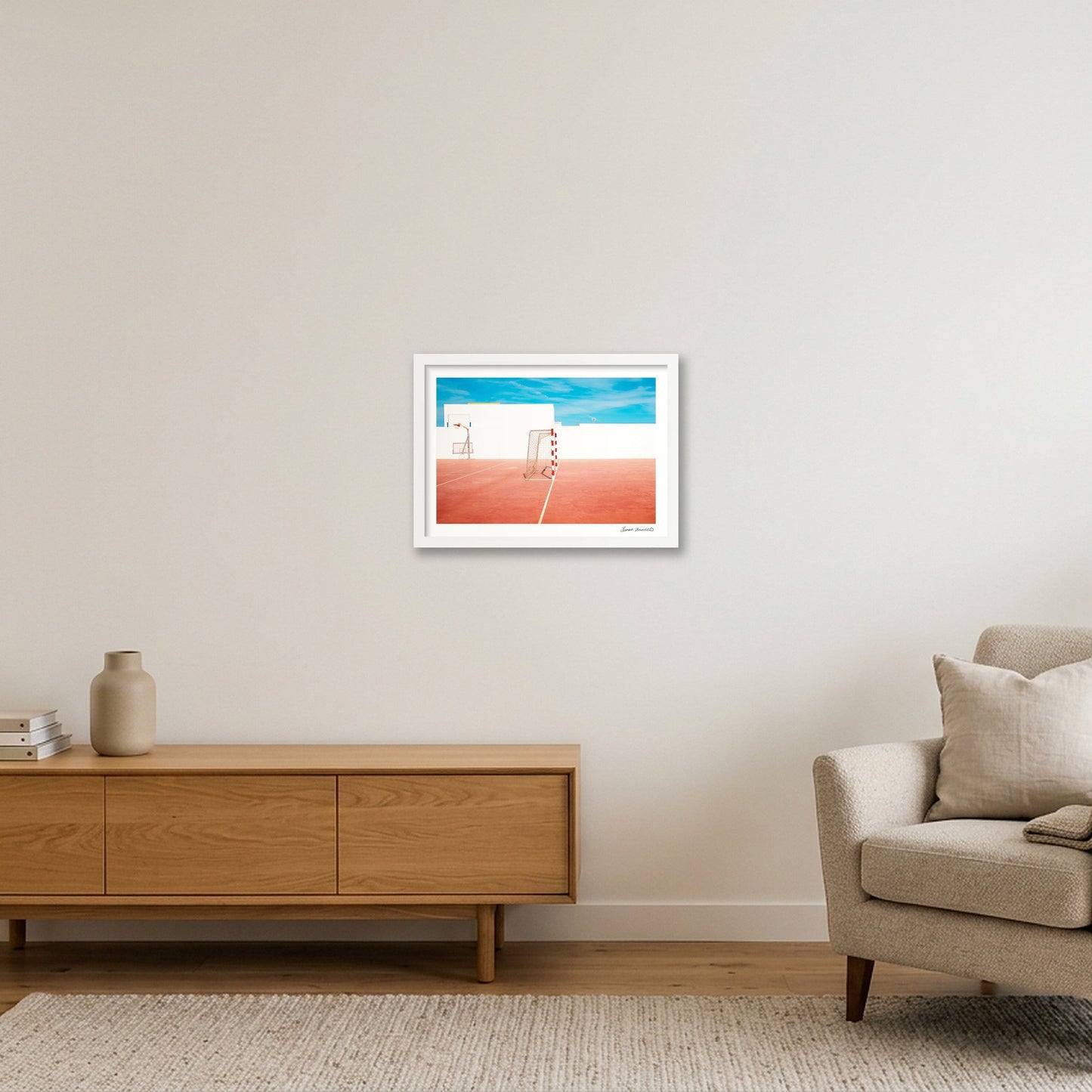 Goal — A3 (42×30cm, 17×12") White Frame