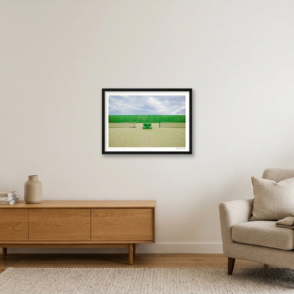 Net — 59×42cm, 23×17" Black Frame