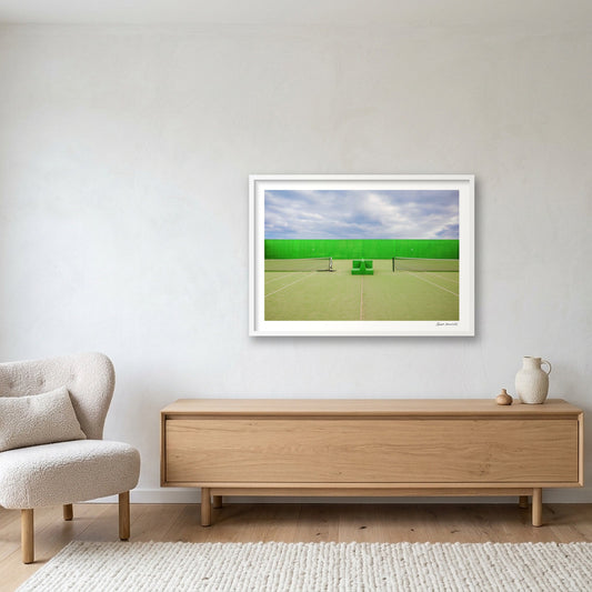 Net — 84×59cm, 33×23" White Frame