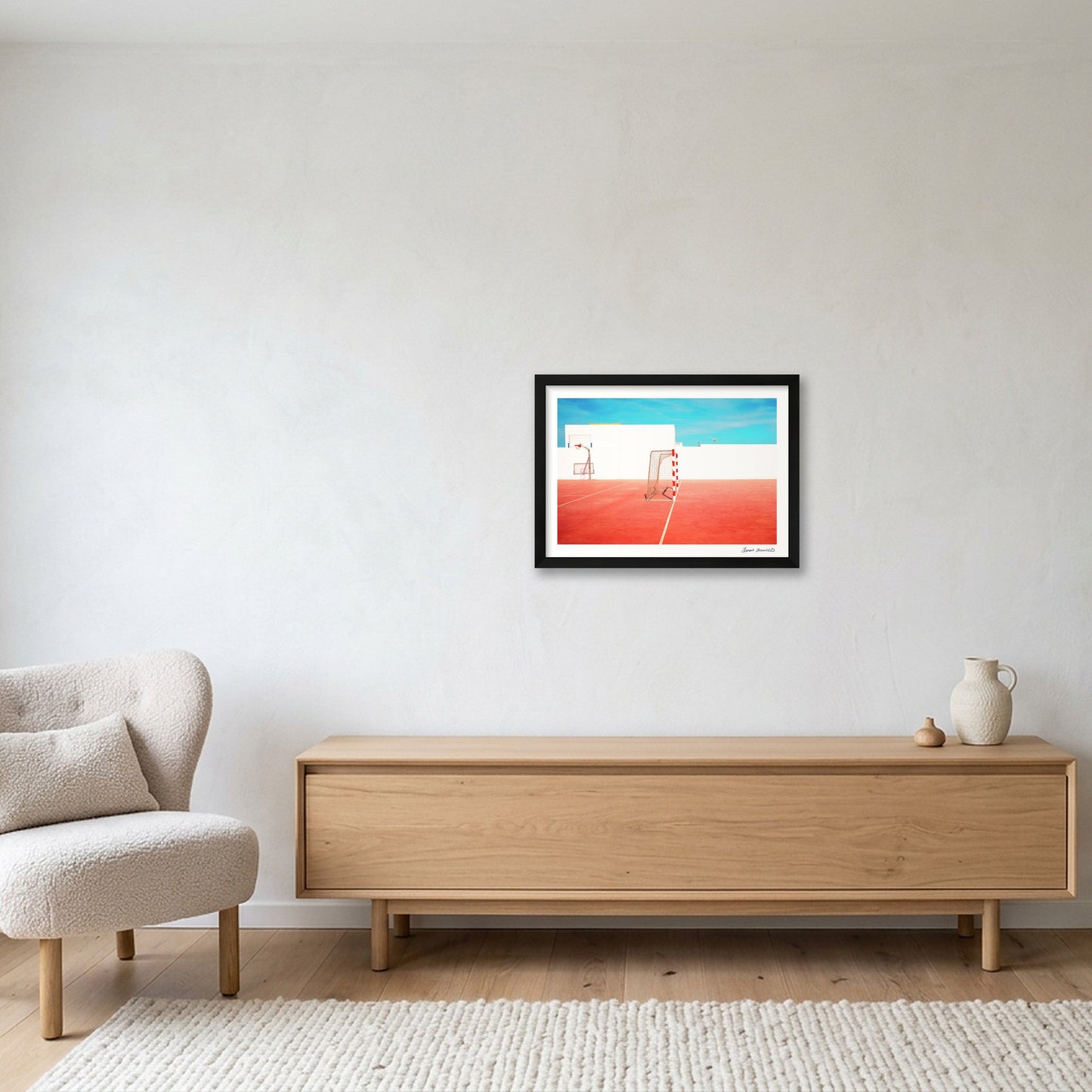 Goal — A3 (42×30cm, 17×12") Black Frame